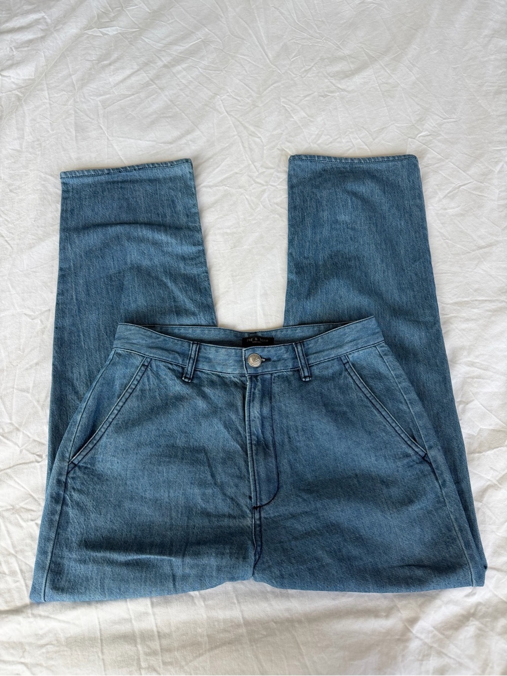 Rag & Bone Trousers Look Like Denim - Picture 3 of 6